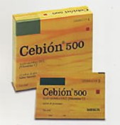 cebion 500 granulado solucion oral (12 sobres)